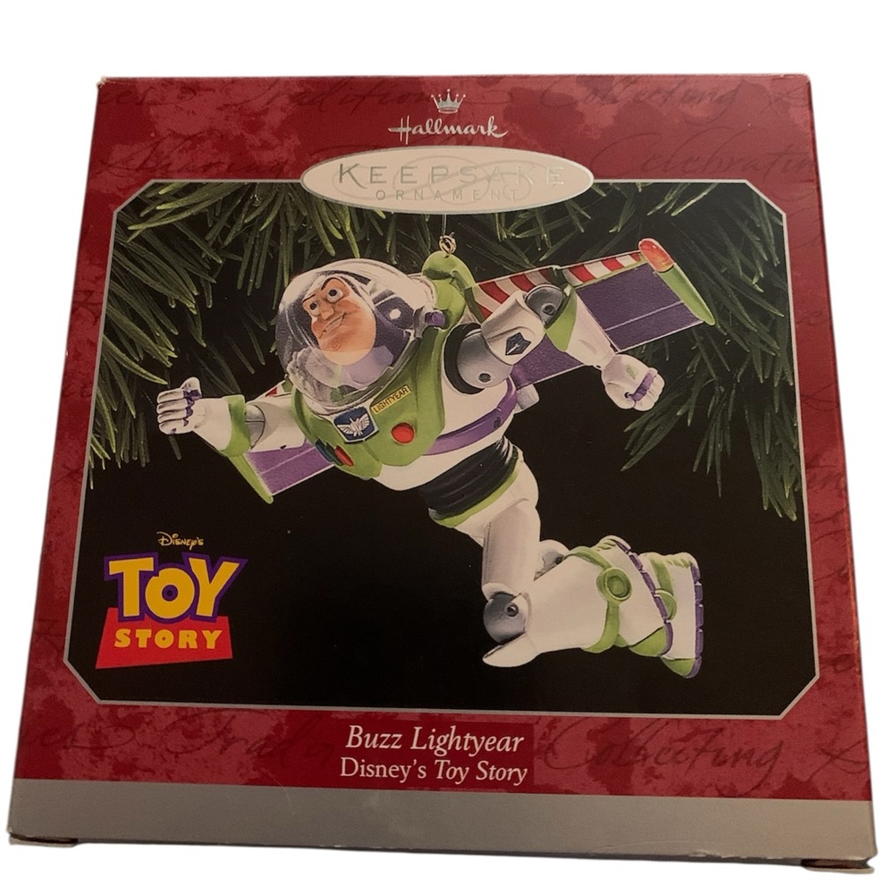 1998 BUZZ LIGHTYEAR HALLMARK KEEPSAKE ORNAMENT DISNEY'S  TOY STORY